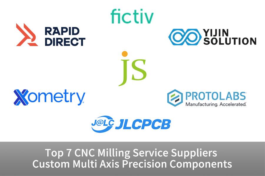 Top 7 CNC Milling Service Suppliers Custom Multi Axis Precision Components