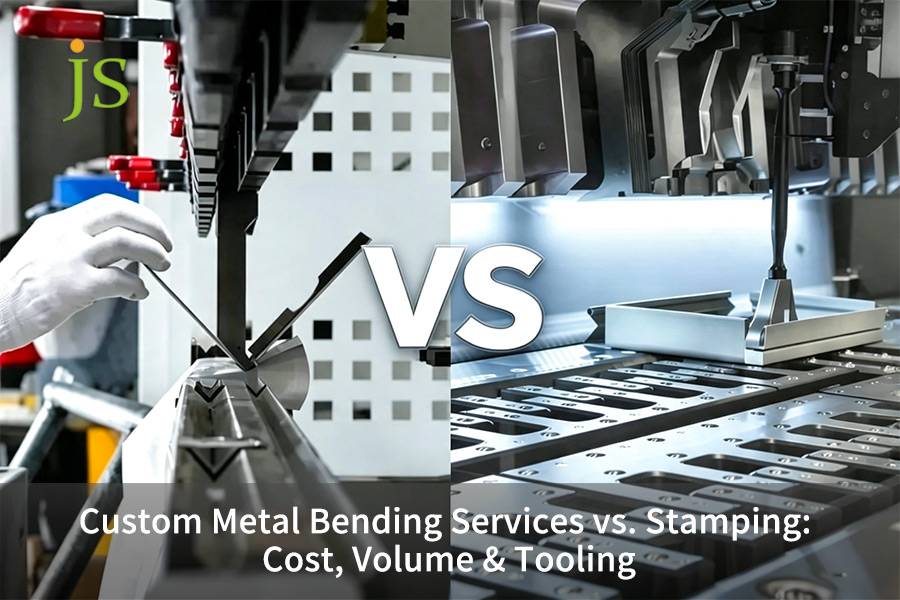 Custom Metal Bending Services vs. Stamping: Cost, Volume & Tooling